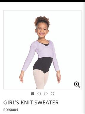 Revolution Girls' Knit Sweater - Soft Lilac
